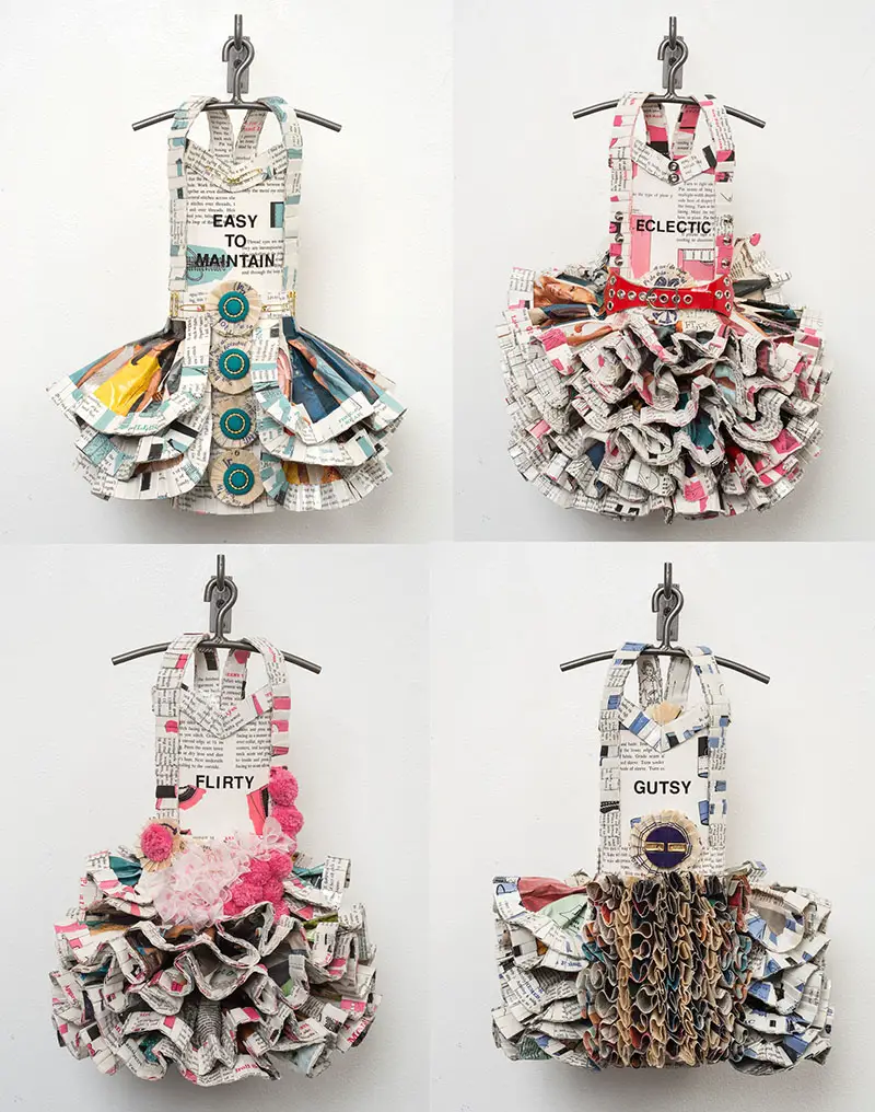 paper dresses artist Donna Rosenthal