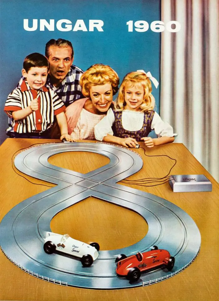 ungar 1960 racing track ad