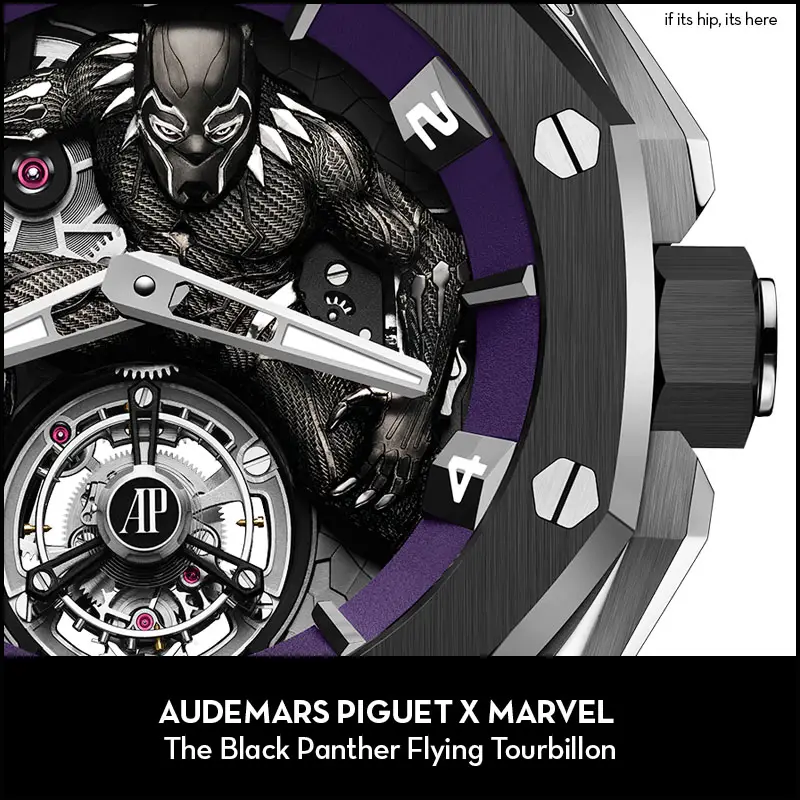 AP Marvel Black Panther Tourbillon