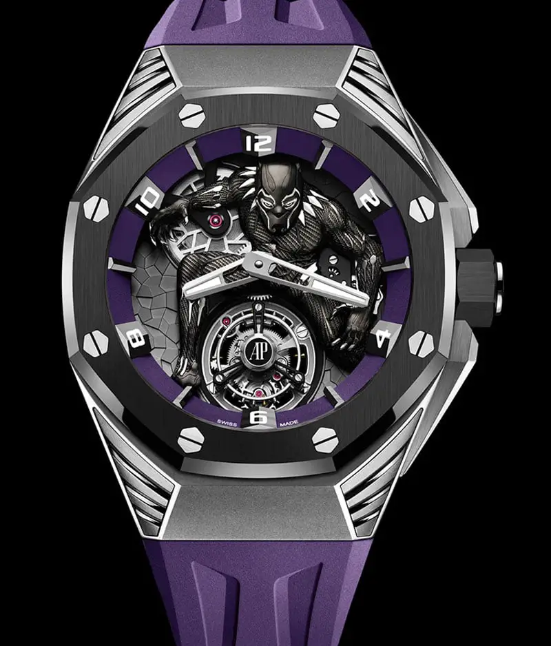 AP Marvel Black Panther Tourbillon