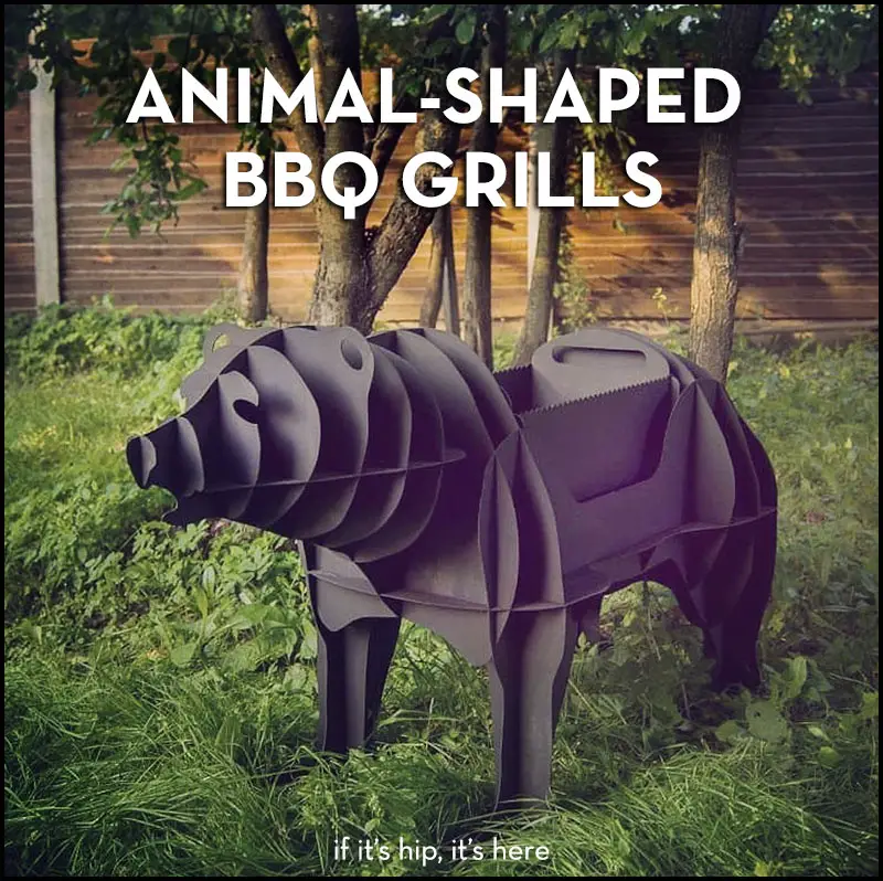 Outdoor AnimalShaped BBQ Grills If It's Hip, It's Here