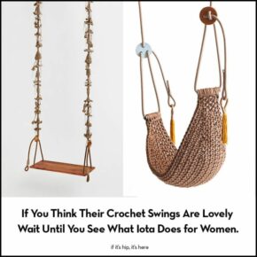 Handmade Crochet Swings by IOTA