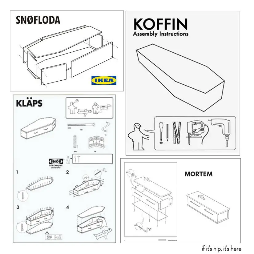 ikea coffin parodies