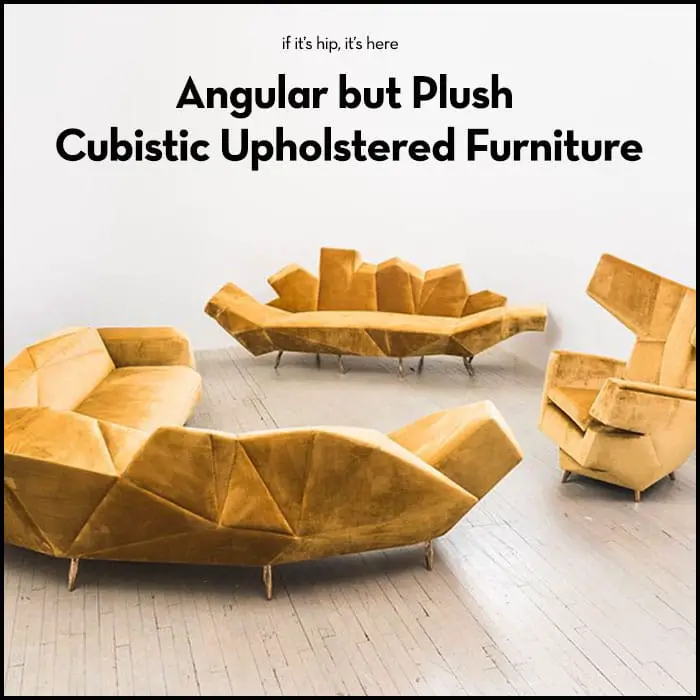 Read more about the article Cubist Upholstered Furniture by Hannes Grebin