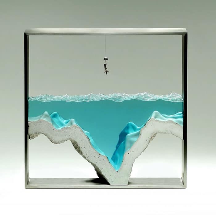 contemporary glass art
