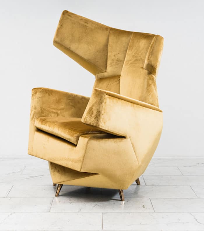 cubistic armchair