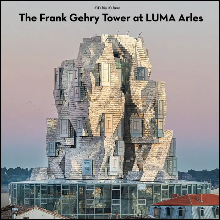 frank gehry tower at LUMA Arles