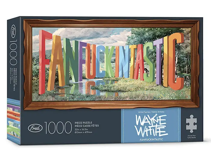 wayne white fanfuckingtastic puzzle box