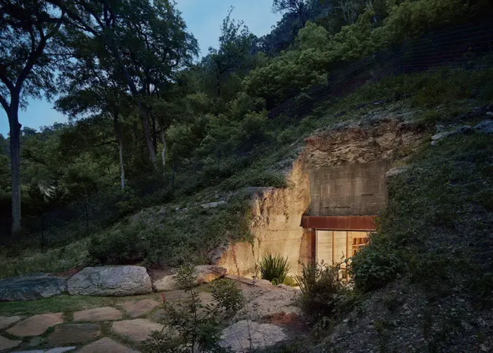 wine cave exterior