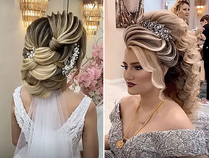 big bride hair from turkey