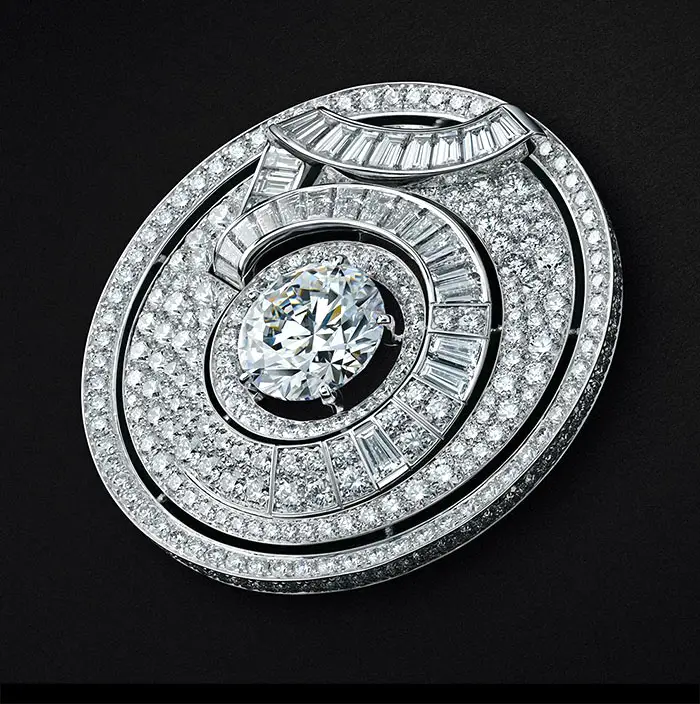 chanel no 5 diamond brooch