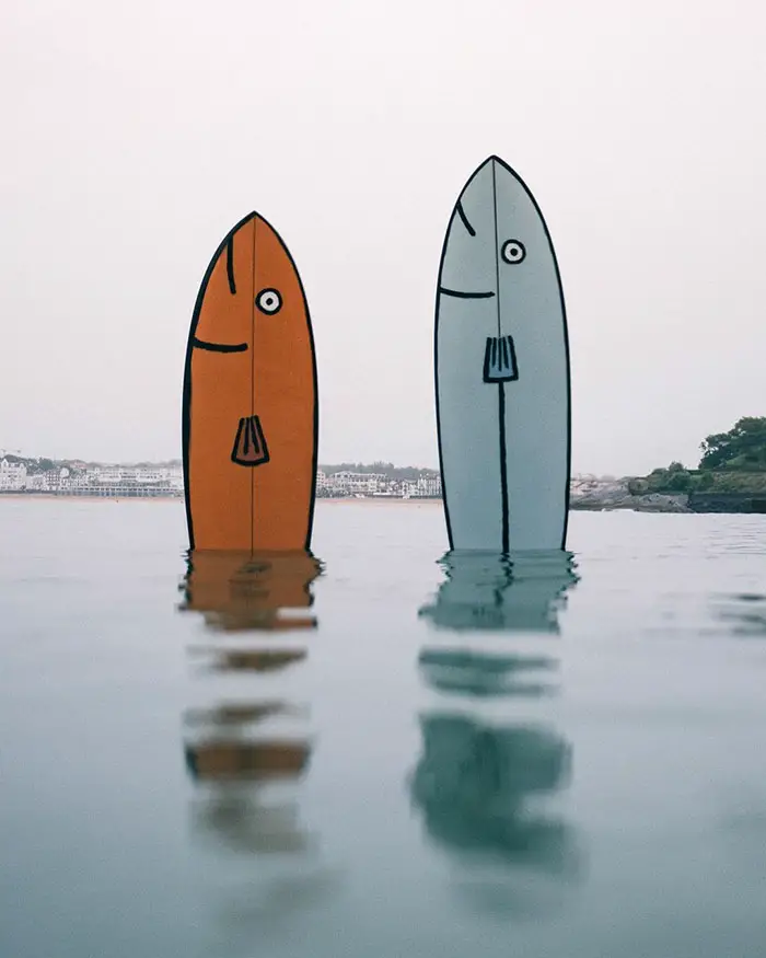 fish surfboards fernand and jean jullien
