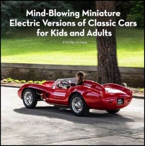 Mind-Blowing Miniature Electric Versions of Classic Cars