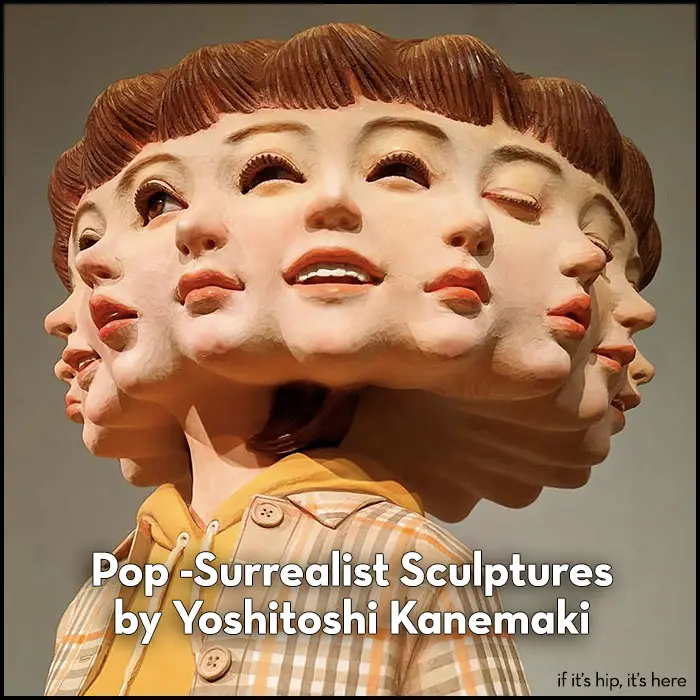 Read more about the article Pop-Surrealist Sculptures by Yoshitoshi Kanemaki