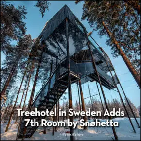 Treehotel in Sweden Adds 7th Room by Snohetta