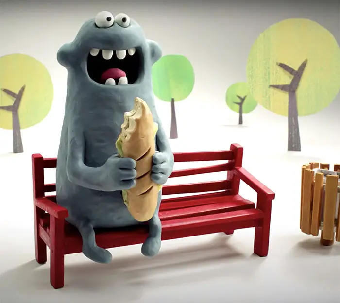 Bench: A Claymation Short About Sharing