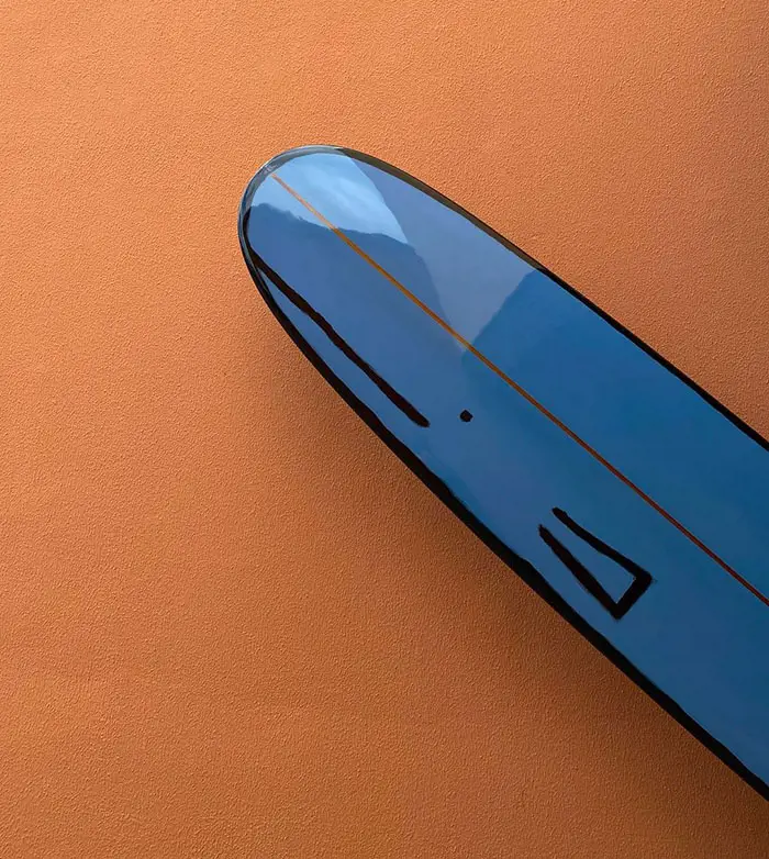 blue whale surfboard by jean jullien for fernand