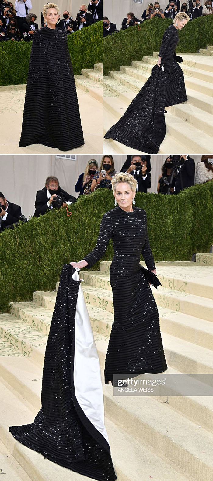 Sharon Stone at the Met Gala