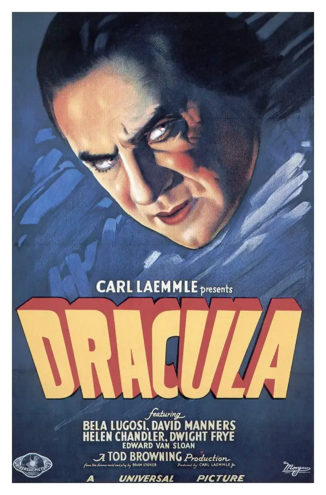 1931 Dracula poster, Style A, sold at auction for a record $525,800 in 2017