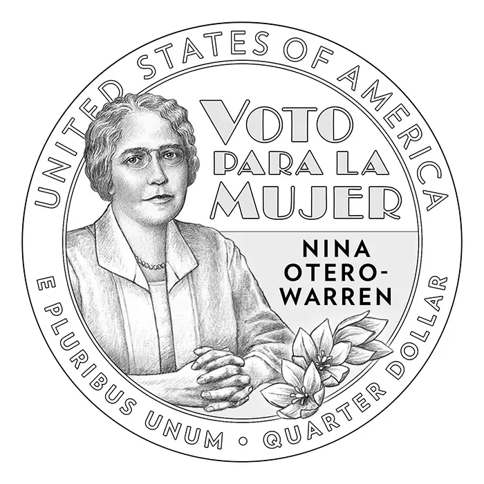 Nina Otero-Warren quarter