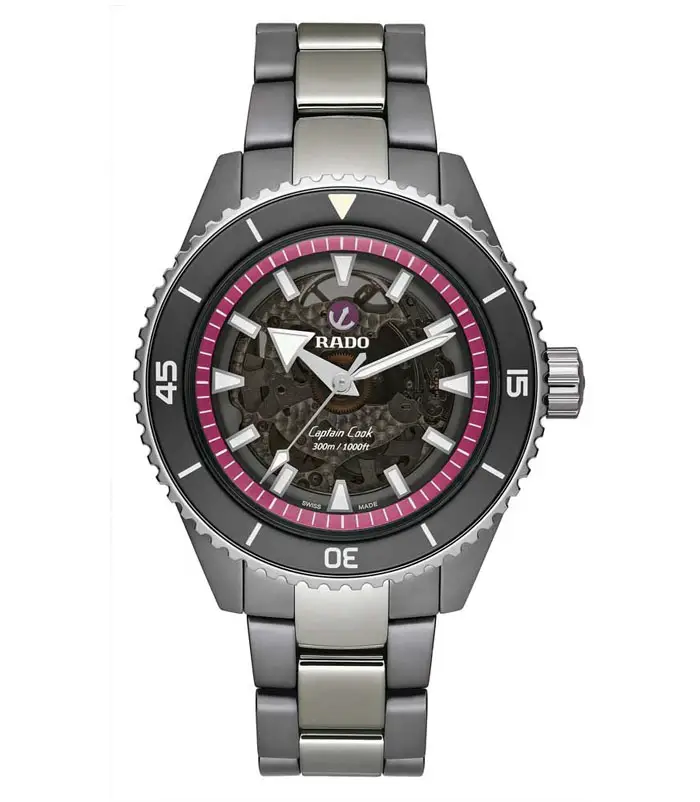 Rado Captain Cook High-Tech Ceramic for Pink Dial Project