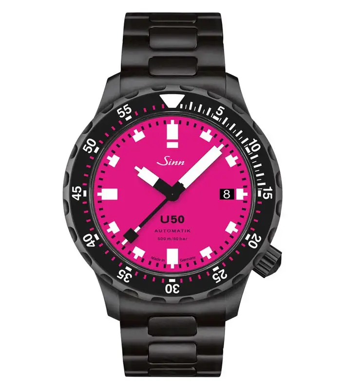 SINN U50 S Pink Dial watch