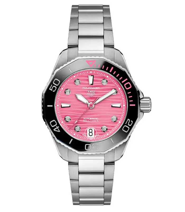 TAG Heuer Aquaracer Professional 300 Pink Dial Project 