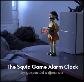 A Squid Game Alarm Clock To Terrify You Out Of Bed