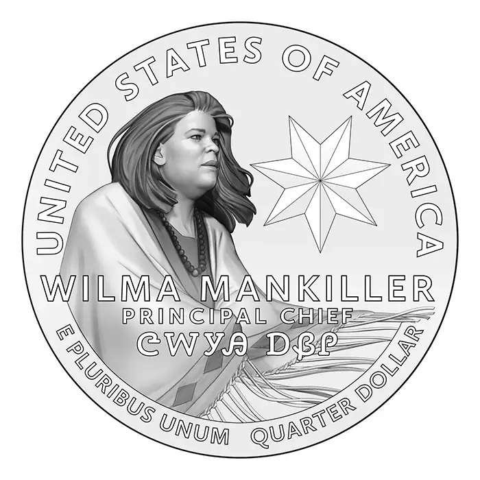 Wilma Mankiller quarter
