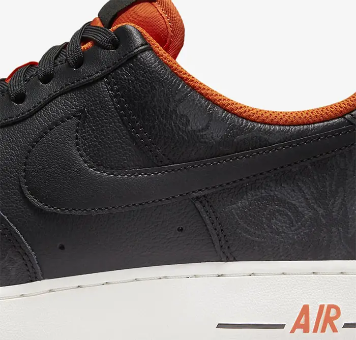 air force 1 halloween 2021 detail