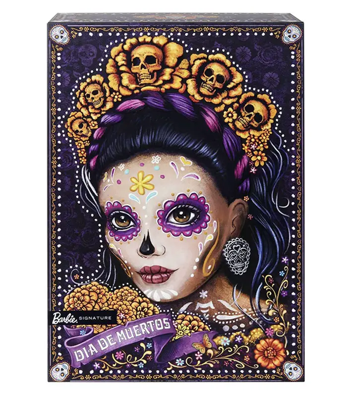 barbie dia de muertos 2021 packaging