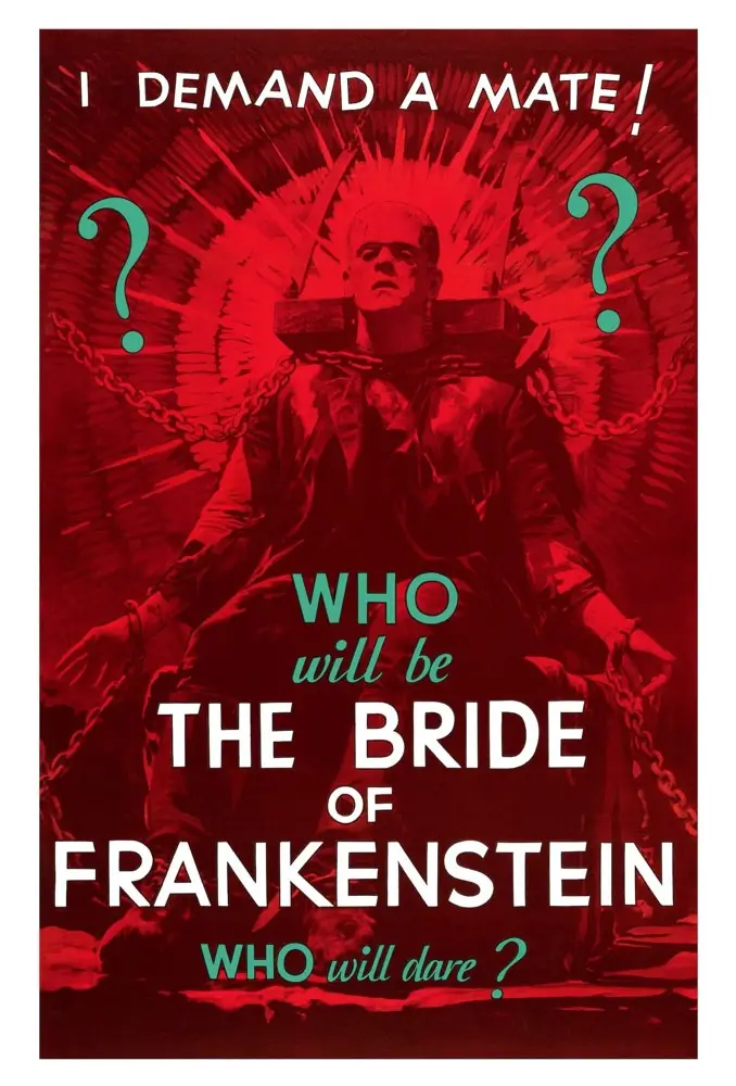 Bride of Frankenstein Teaser poster, 1935