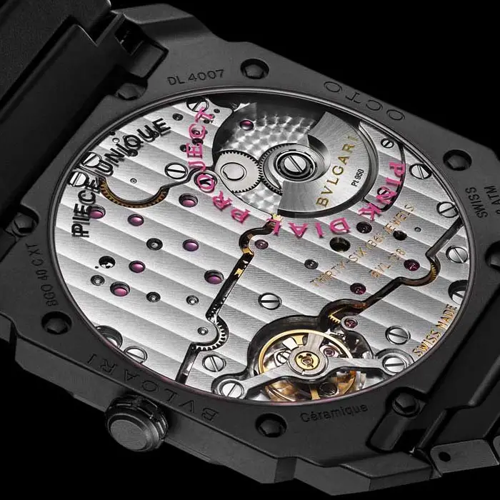 Bulgari watch pink dial project