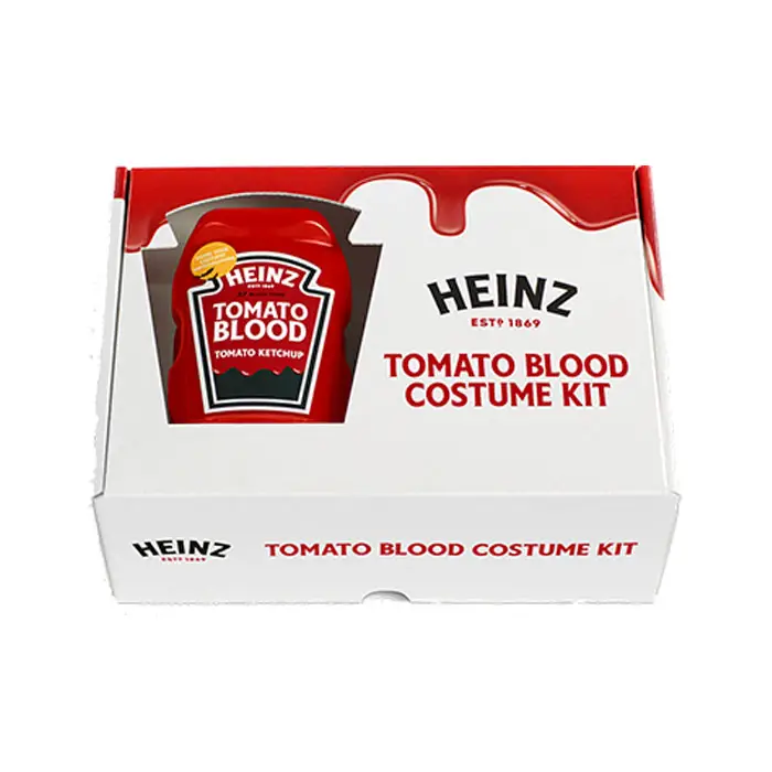 heinz tomato blood costume kit