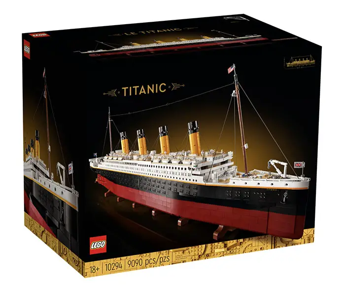 lego 2021 titanic in box IIHIH