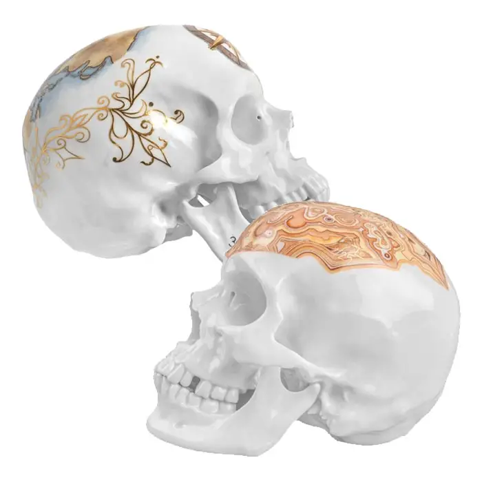 porcelain skulls duo IIHIH
