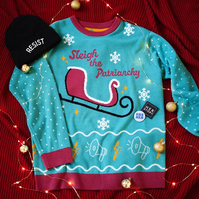 Sleigh The Patriarchy sweater