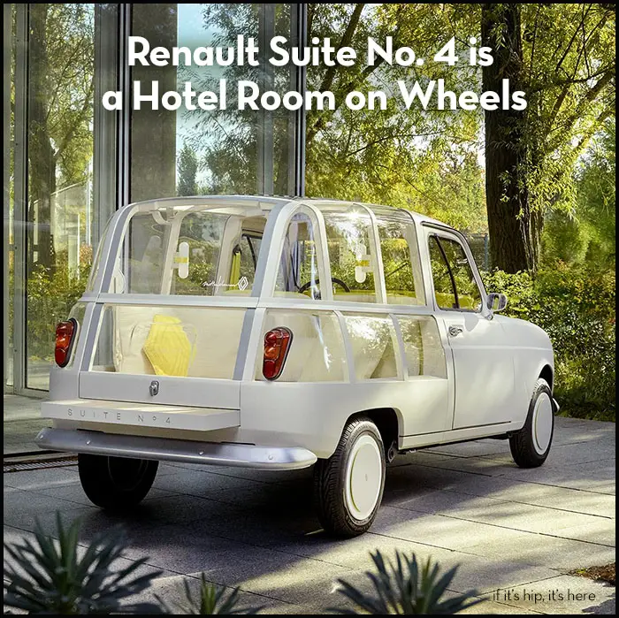 Read more about the article Renault Suite No. 4 is a Hotel Room on Wheels.