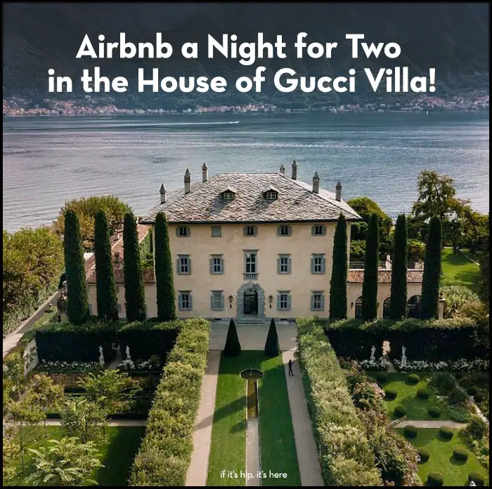 Read more about the article Airbnb Offers a Night at the House of Gucci Villa on Lake Como