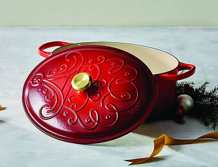 le creuset cerise 6.75 qt dutch oven