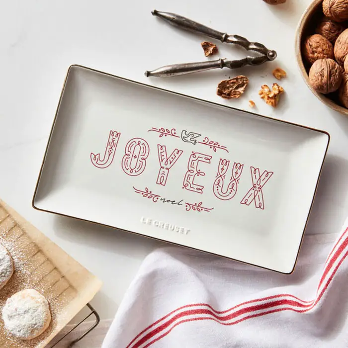 joyeux noel tray