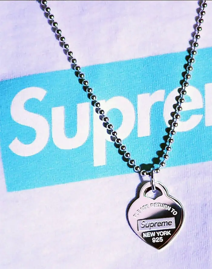 supreme tiffany collab