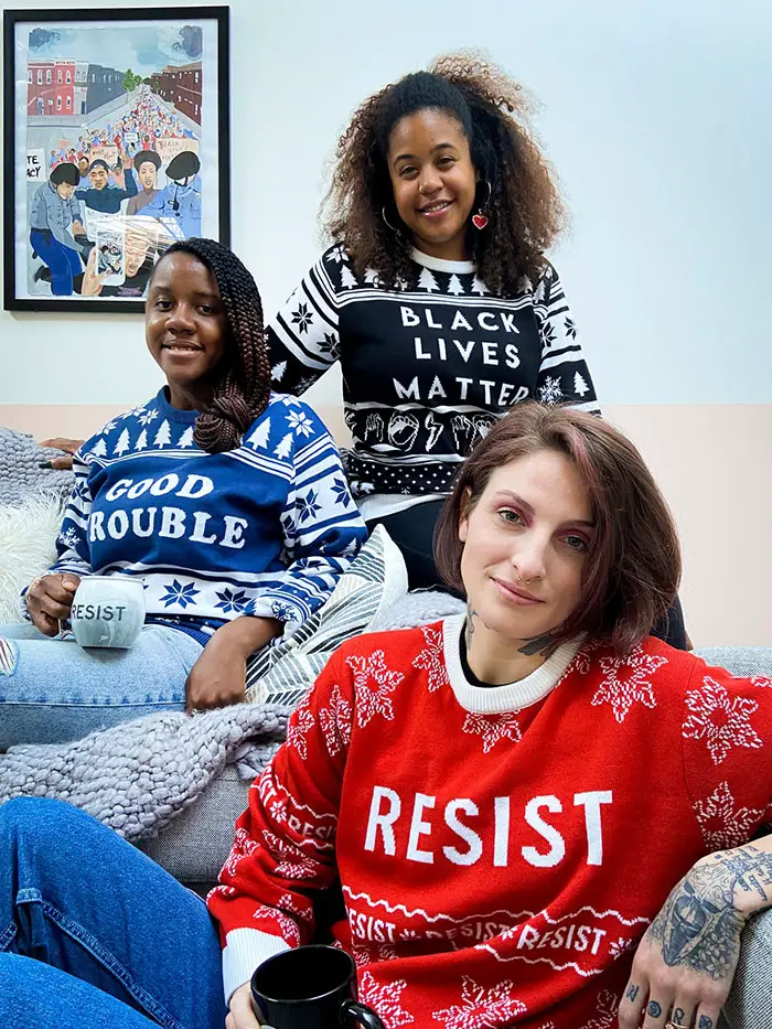 the outrage ugly sweaters