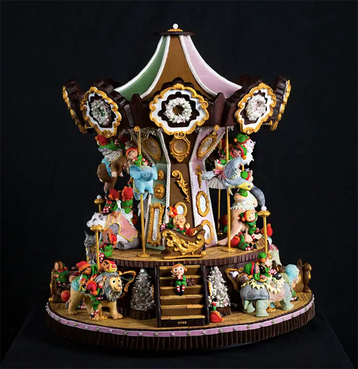 carousel wins gingerbread competition