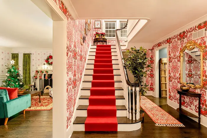 mccallister home main stairway