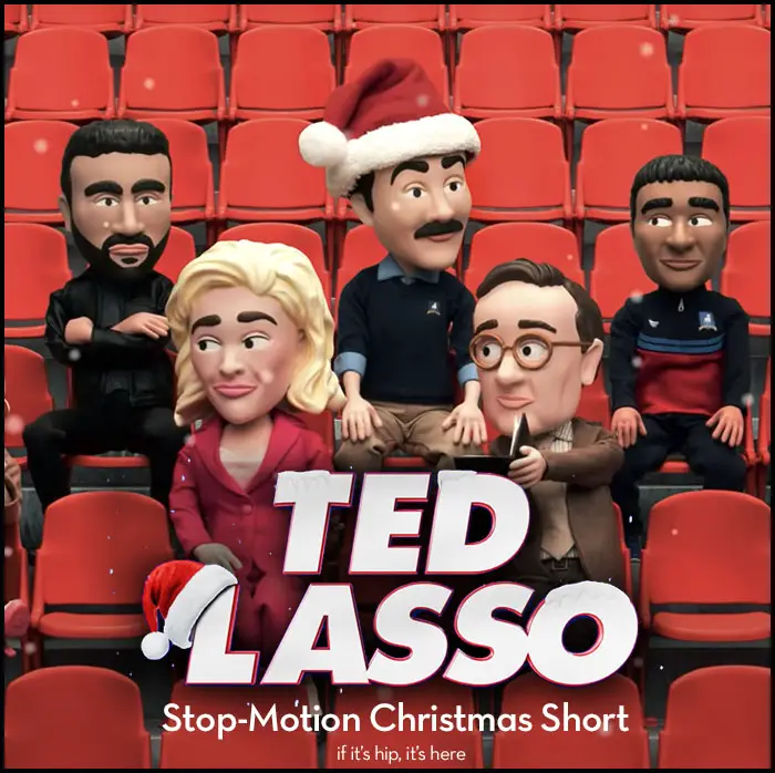 ted lasso stop-motion christmas short
