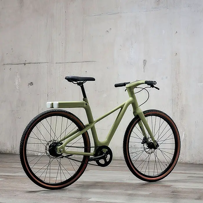 Angell S bike in green