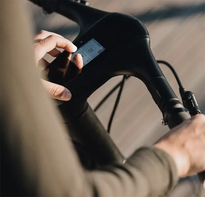 angell ebike touchscreen