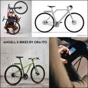 Angell Electric Bikes designed by Ora Ito are Smart, Safe and Sexy.