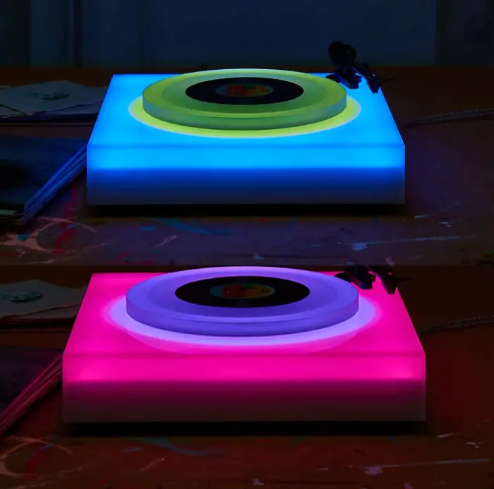 brian eno led turntable